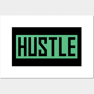 Just Hustle Classic Bold Posters and Art